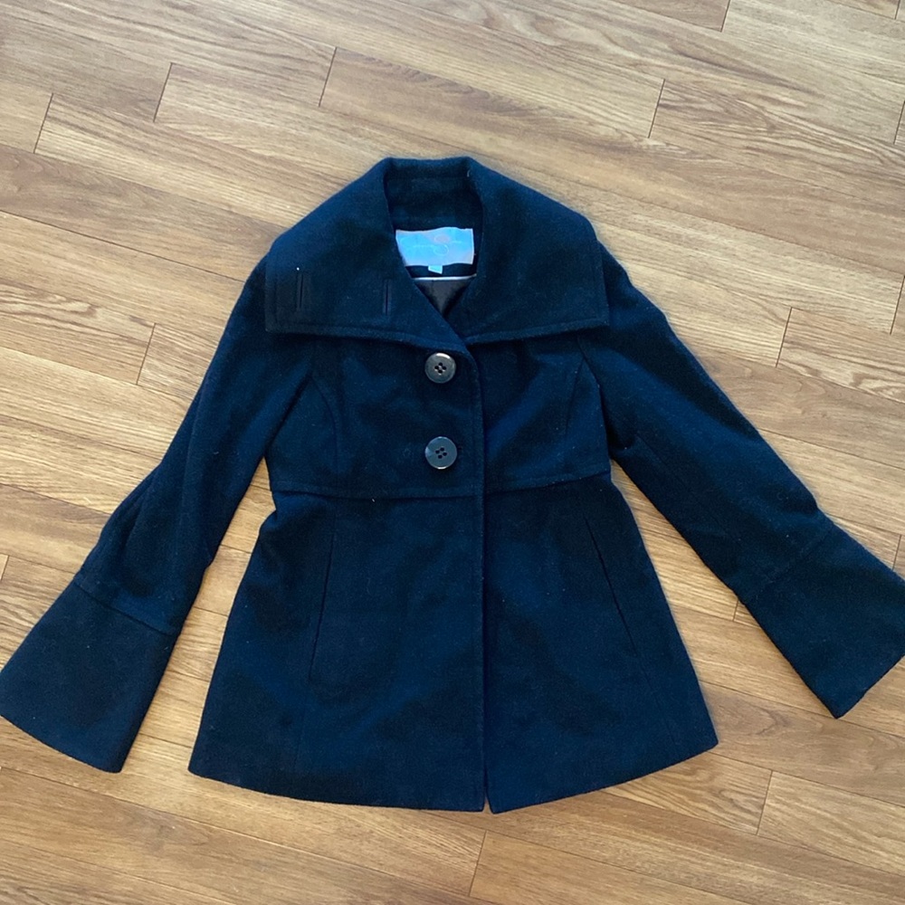 Jessica Simpson Black Coat